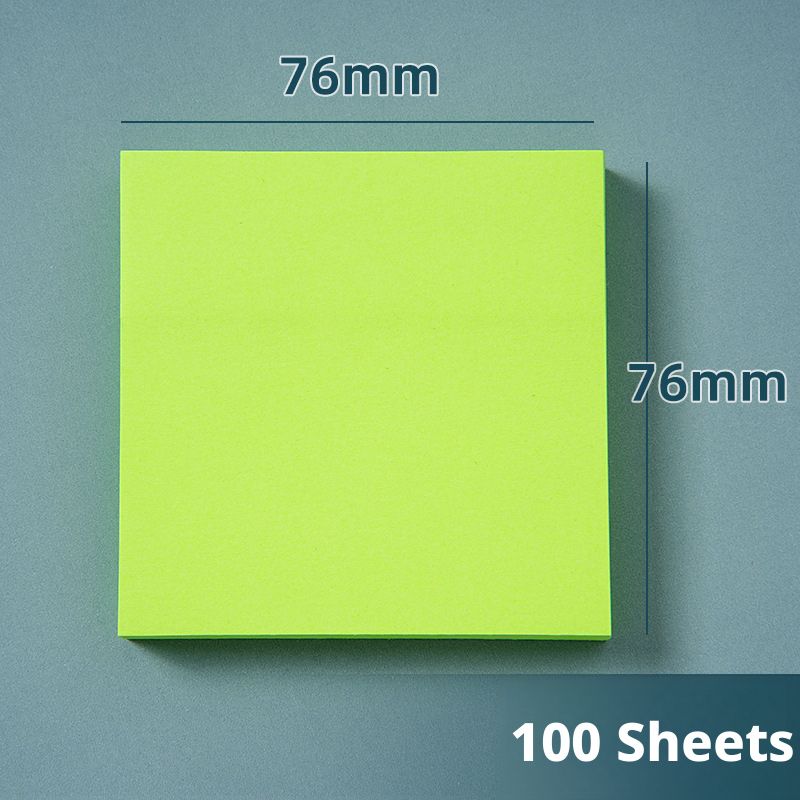 100-sheet, 200-sheet, 300-sheet colorful sticky notes, cute and creative memo pads, office stationery, notepads, tear-off student message sticky notes.
