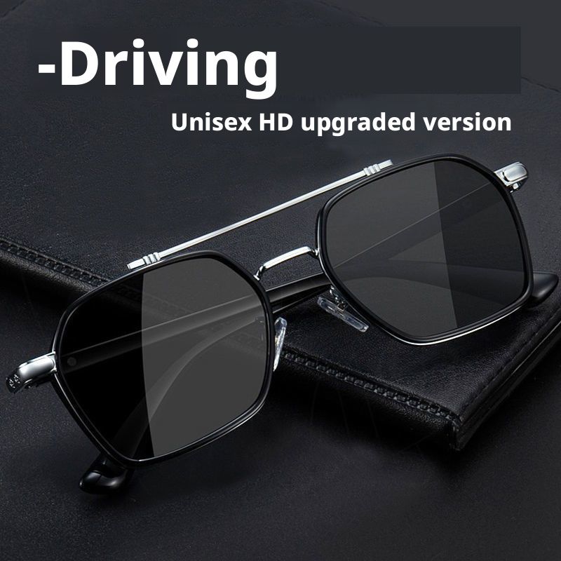 Men's Sunglasses — Stylish & Premium Eyewear for Driving, UV Protection, and Fishing — Bold "Chrome Hearts" Style