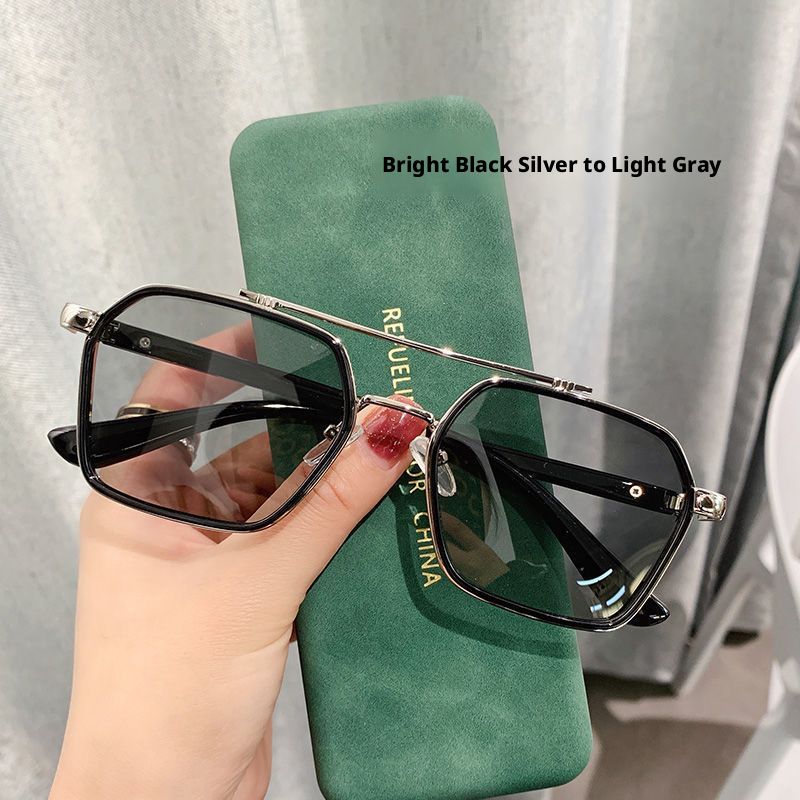 Men's Sunglasses — Stylish & Premium Eyewear for Driving, UV Protection, and Fishing — Bold "Chrome Hearts" Style