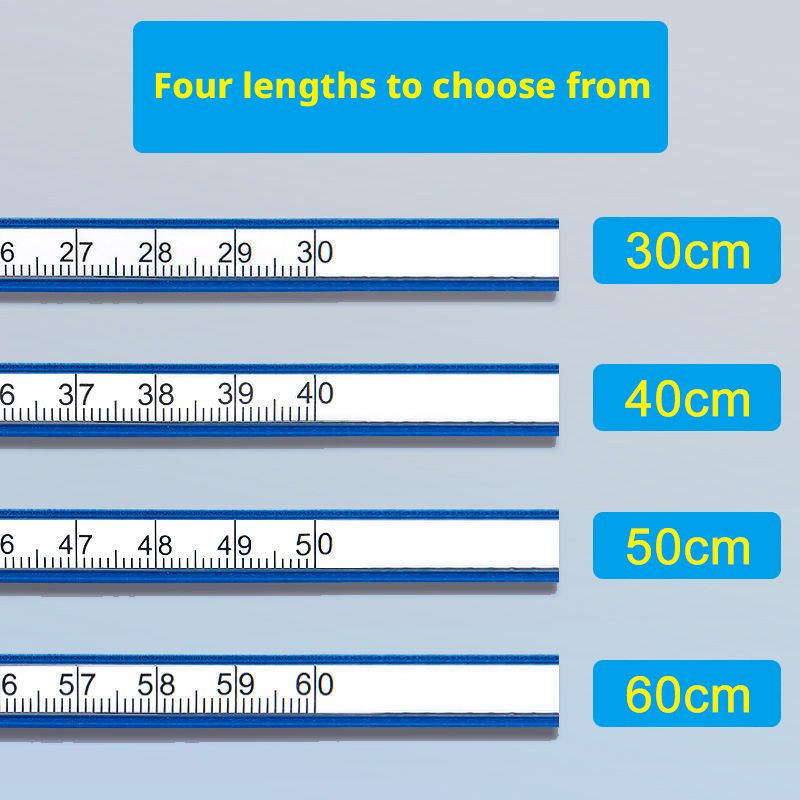 Flexible Curve Ruler — A Bendable Soft Ruler Specialized for Art, Comics, Fashion Design, Architecture, and Engineering