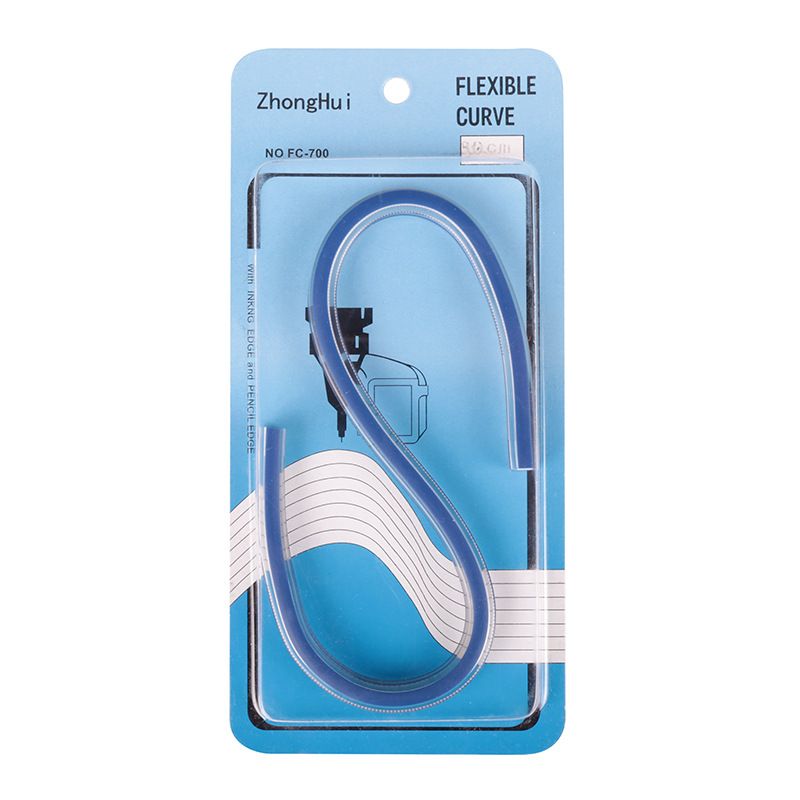 Flexible Curve Ruler — A Bendable Soft Ruler Specialized for Art, Comics, Fashion Design, Architecture, and Engineering