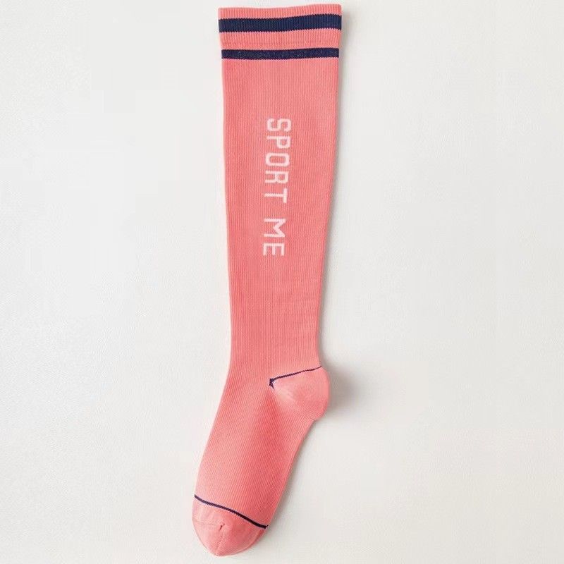 Professional Women's Athletic Compression Socks — Slimming, Trendy Calf Sleeves for Fitness, Running, Jump Rope, and Yoga