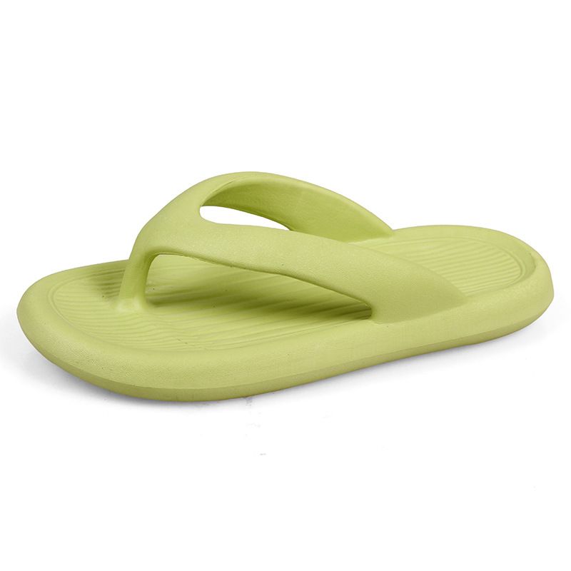 Women's Summer Flip-Flops — Thick-Soled Thong Sandals for Outdoor Wear; New Beach & Couple's Style; Men's Non-Slip Bathroom & Shower Slides