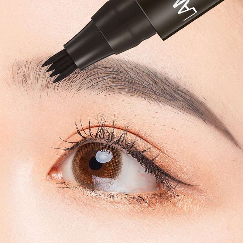 Four-pronged eyebrow pencil for defined, separated brow hairs; liquid eyebrow pencil with claw-like design; waterproof, long-lasting, and smudge-proof; best-selling in Kenya. view 2