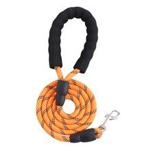 Reflective, thickened dog leash for pets, designed to prevent dogs from getting lost, suitable for large, medium, and small dogs.