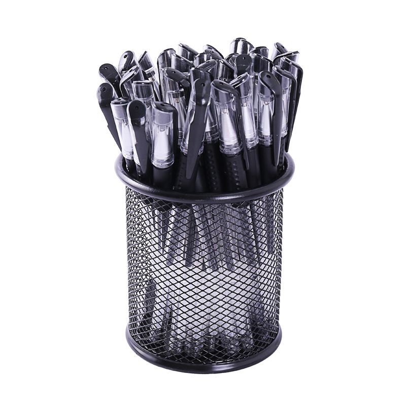Wholesale of 10 stationery items: European standard gel pens, creative signature pens, bullet pens, syringe pens, 0.5mm black pens