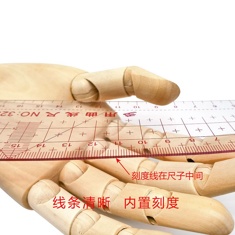 Multi-purpose curved ruler for garment pattern making and sizing, multi-functional arc ruler for garment cutting, factory wholesale