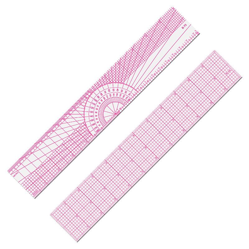 9-piece sewing ruler set, clothing pattern making and sizing ruler, multi-functional curve ruler, pattern making and drawing ruler, cross-border exclusive supply