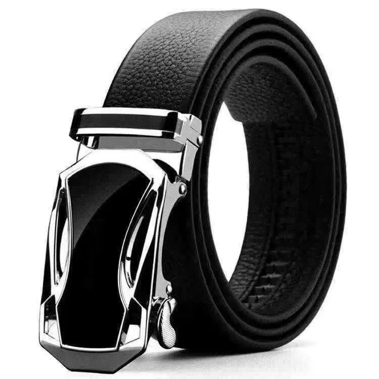Cross-border men's belt, automatic business fashion, middle-aged casual belt, versatile youth belt, Korean version belt