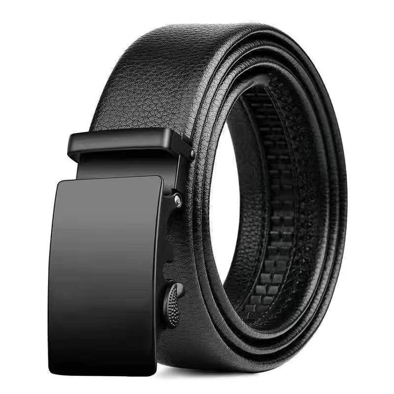 Cross-border men's belt, automatic business fashion, middle-aged casual belt, versatile youth belt, Korean version belt