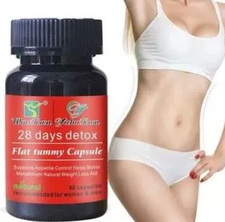 Winstown 28Days Detox Flat Tummy Capsules and Multi-Vitamin Gummies For Women