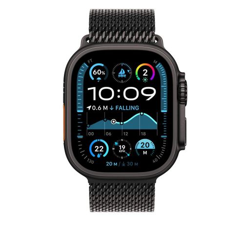 Watch Ultra 2/Ultra 49mm Stainless Steel band /strap with Parachute-style Buckle for iWatch + FREE DELIVERY TO YOU TODAY