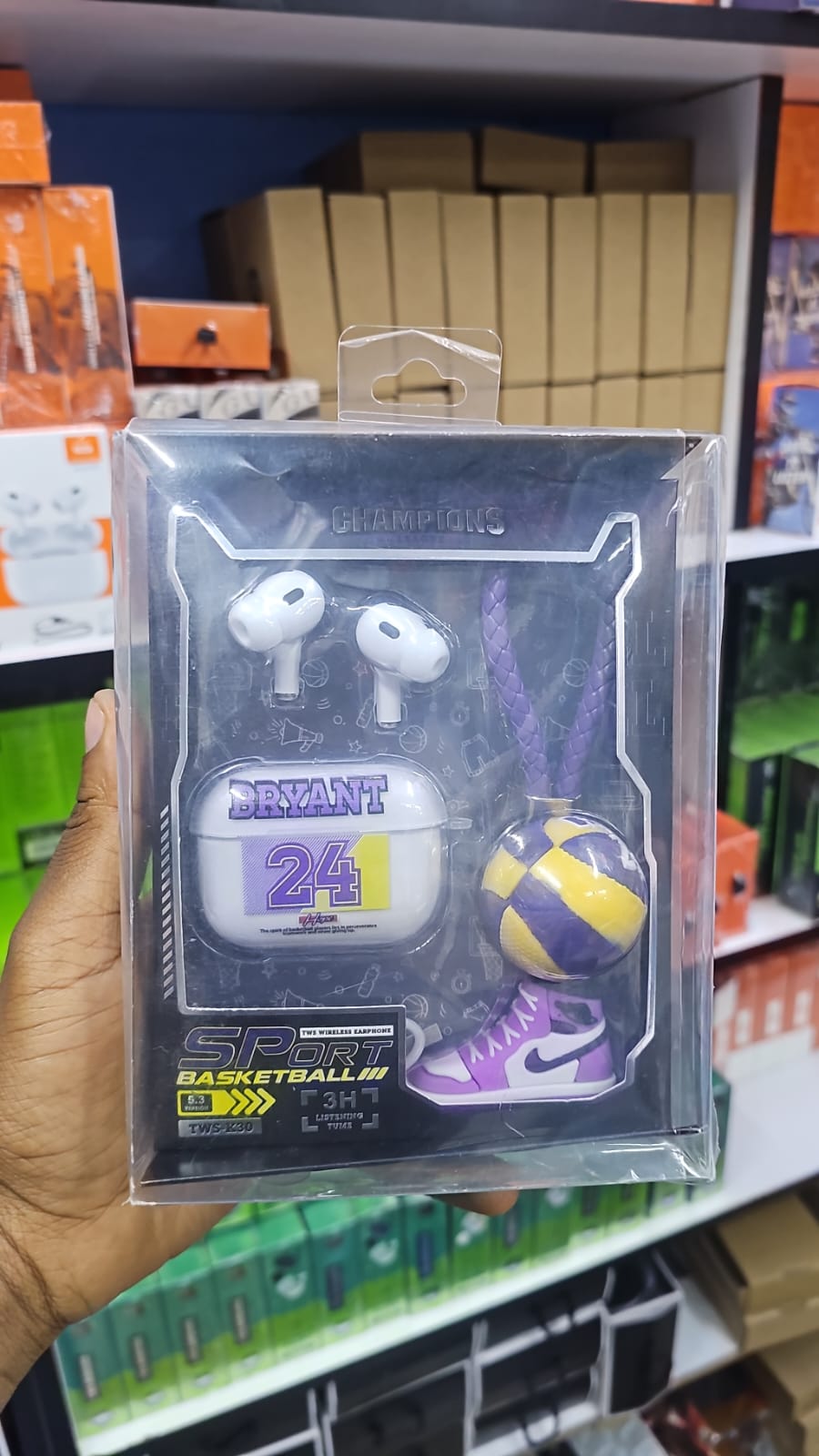 TWS K30 BRYANT True Wireless Ear-Hook Earbuds offer a perfect combination of comfort, stability, and exceptional audio quality + FREE DELIVERY TO YOUR DOORSTEP TODAY