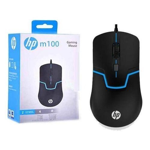 HP M100 Wired Gaming Optical Mouse With Backlit (Black) + FREE DELIVERY TODAY