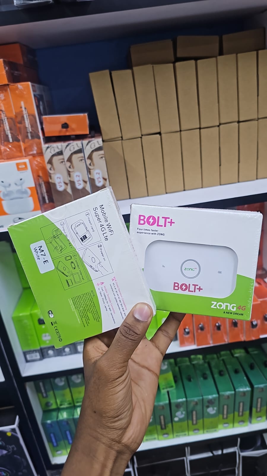 Bolt Portable Wireless Wifi Mifi Hotspot 4G/5G – Universal Pocket Router For Reliable Internet On Airtel, Safaricom, And Telkom