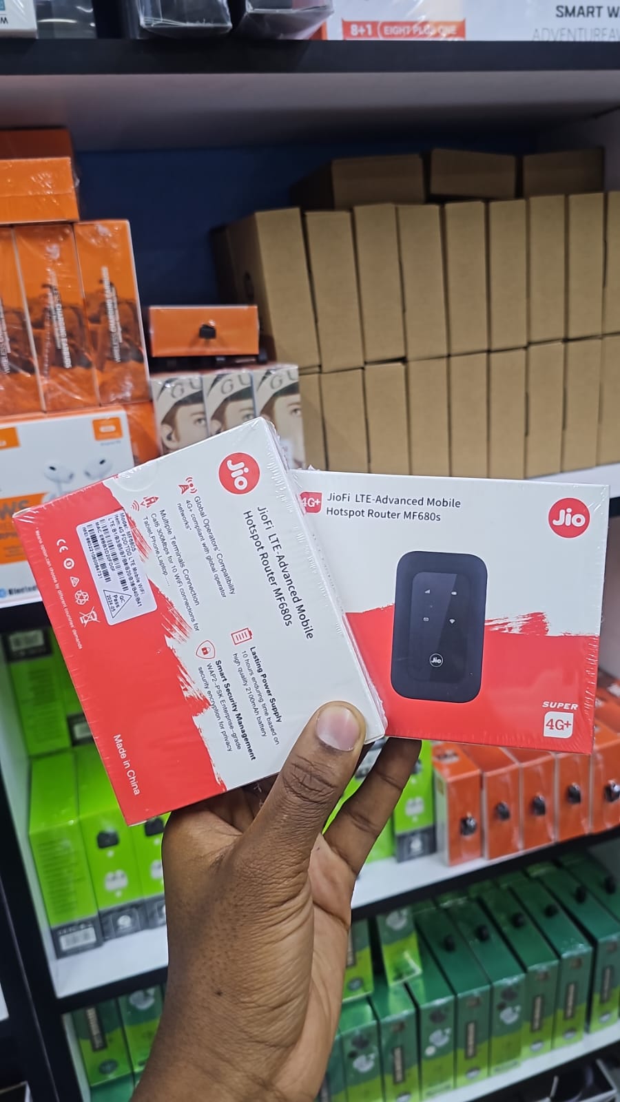 JIO Portable Wireless Wifi Mifi Hotspot 4G/5G – Universal Pocket Router For Reliable Internet On Airtel, Safaricom, And Telkom