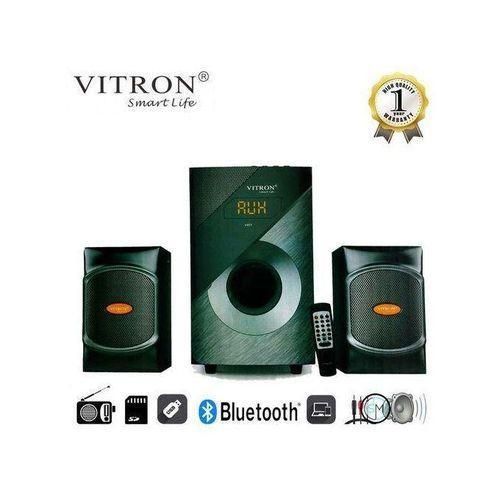 Vitron V401 2.1 Inch Theater Multi Media Sub Woofer Speaker System WITH Bluetooth - AD/DC- 5000W(1YR WRTY)