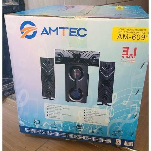 Amtec AM 609 3.1 CH Theater Multi Media Sub Woofer Speaker System WITH Bluetooth - AD/DC- (1YR WRTY) + FAST DELIVERY TO YOUR DOORSTEP