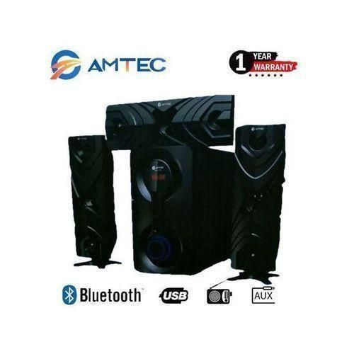 Amtec AM 609 3.1 CH Theater Multi Media Sub Woofer Speaker System WITH Bluetooth - AD/DC- (1YR WRTY) + FAST DELIVERY TO YOUR DOORSTEP