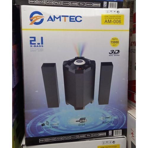 Amtec AM-006 15,000W MULTIMEDIA SYSTEM 2.1CH FM/SD/BT/USB (1YR WRTY) + FAST DELIVERY TO YOUR DOORSTEP