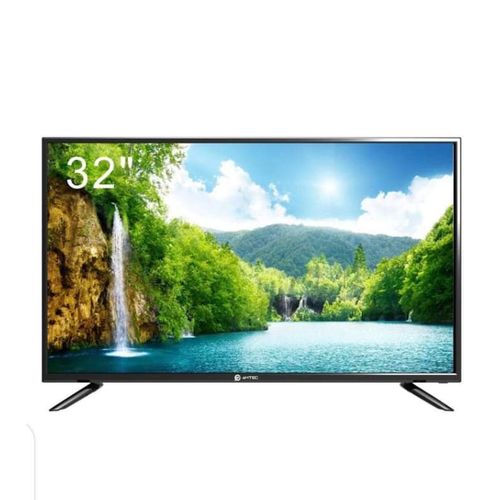 AMTEC  32" FHD Frameless Digital LED TV Inbuilt Decoder DVB T2/S2 - USB-HDMI-VGA - Black , (1YR WRTY)