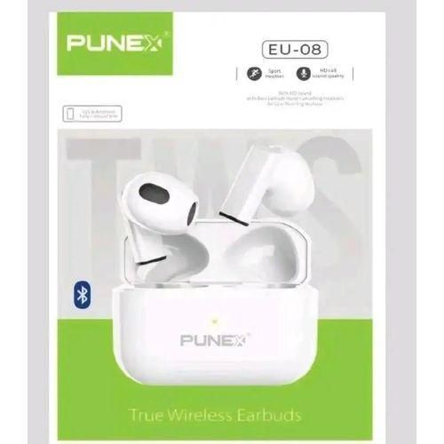 Punex True Wireless Earbuds with Bluetooth 5.3, Deep Bass, Noise Cancellation, Touch Controls, Long Battery Life, Sweat-Proof Sports Design, Compact Charging Ca + FREE DELIVERY TO YOUR DOORSTEP TODAY