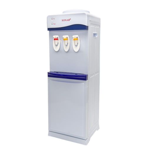 Sonar SR-A7 3-Tap Top Loading Water Dispenser Hot And Warm - White (1YR WRTY)