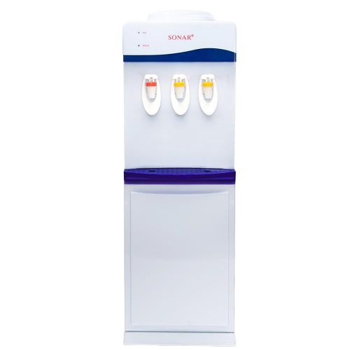 Sonar SR-A7 3-Tap Top Loading Water Dispenser Hot And Warm - White (1YR WRTY)