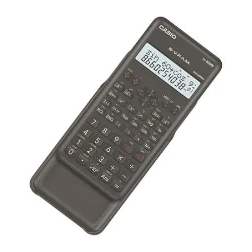 Casio fx-82MS 2nd Edition Scientific Calculator – Non-Programmable with 240 Functions, Solar + Battery Power, 2-Line Display - Student Calculator - FX82MS