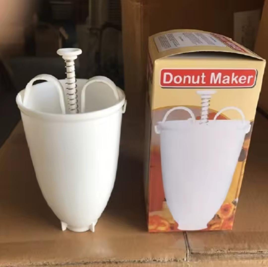 Manual Donut Maker – Fun & Easy Donuts at Home! 🍩
Create perfect homemade donuts quickly and easily with this manual donut maker and dispenser. Fun for family treats, parties, or bakery-style snacks