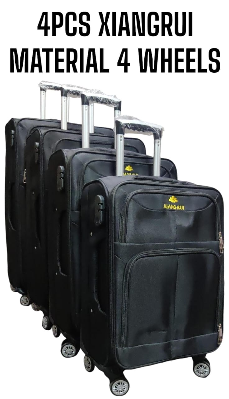 Chongping 4-Piece Soft-Shell Travel Suitcase Set – Smooth, Stylish & Easy to Move! 🧳
Travel effortlessly with this set of four Chongping soft-shell suitcases, designed for durability, convenience, an