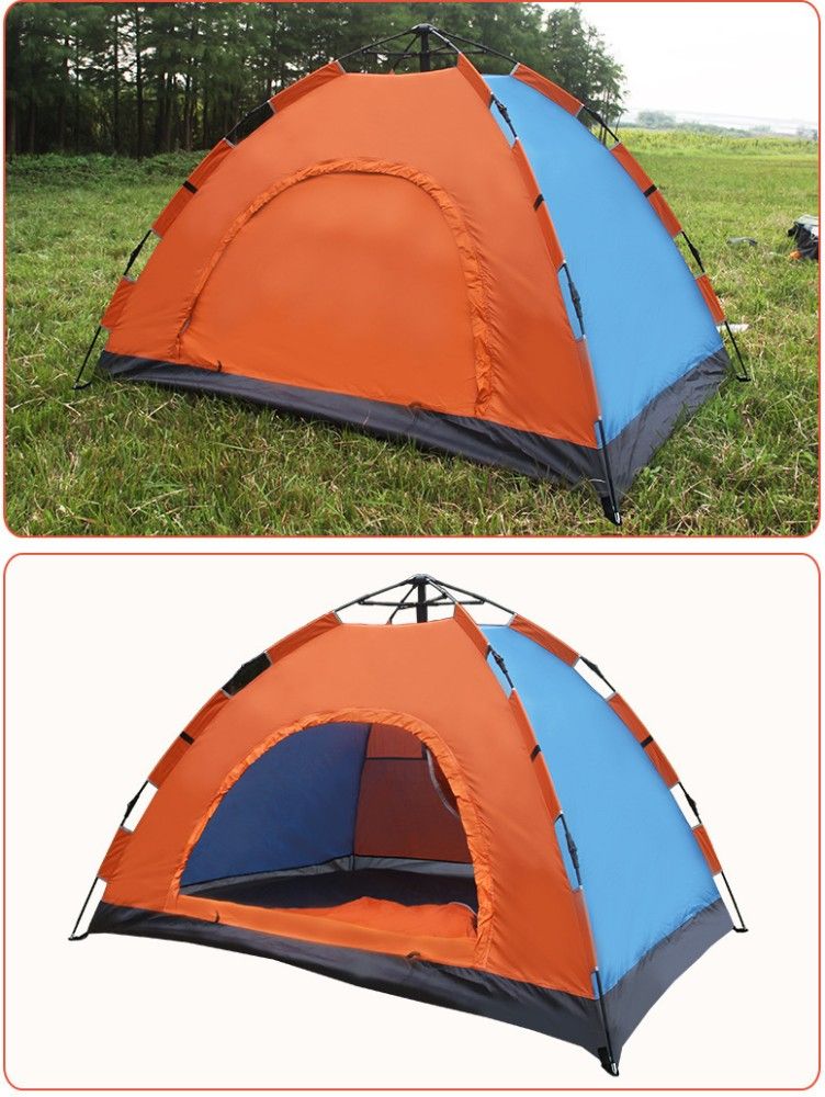 High grade automatic camping tent.
✨Water proof & UV resistant polyester fabric.
✨ Breathable mesh with a window zipper
✨light weight, easy to install, strong and durable
✨ Available in
◼️4×6 [3 perso