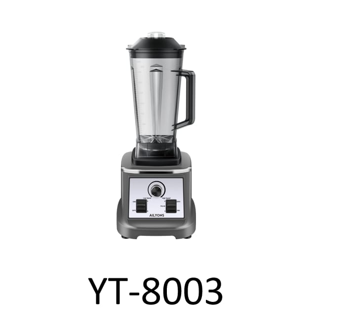Ailyons Blender YT‑8003 – Smooth Blending, Everyday! ✨
Upgrade your kitchen with the Ailyons Blender YT‑8003 — powerful, reliable, and perfect for everyday use! 🥤💪
🔹 Strong Performance – Blends fru