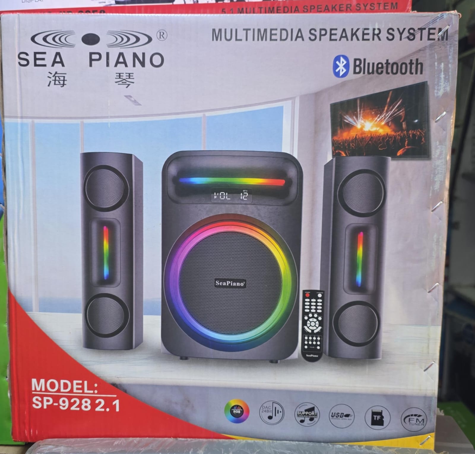 Nobel SP‑928 Hi‑Fi Multifunctional Subwoofer System – Big Sound, Smart Style! 🎶
Elevate your audio experience with the Nobel SP‑928 Hi‑Fi multifunctional subwoofer system — powerful sound that brings