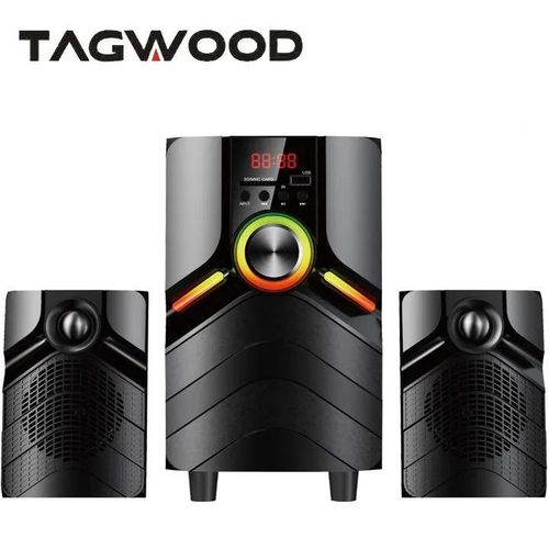 TAGWOOD LS-421M.1 MULTIMEDIA SPEAKER SYSTEM 20W MP3, FM, Bluetooth, remote control
