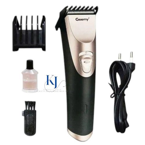GEEMY GM-6576 PROFESSIONAL HAIR TRIMMER | EQUIPED WITH CLOSE CUTTING BLADE | PERFECT FOR TRIMMING BEARDS AND MUSTACHES | EGORNOMICALLY SHAPED BODY