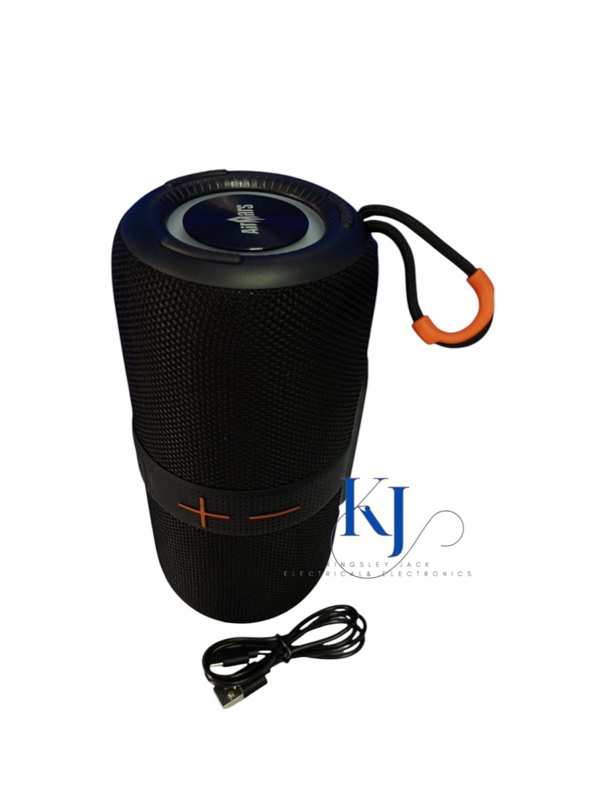AIRMARS-ABS21 BT SPEAKER V5.3 |HI-FI ACOUSTICS | COLORFUL LIGHTING | MEGA BASS | SUPER LONG ENDURANCE | MEMORY CARD PLAYBACK | USB PLAYBACK | AUDIO INTERFACE