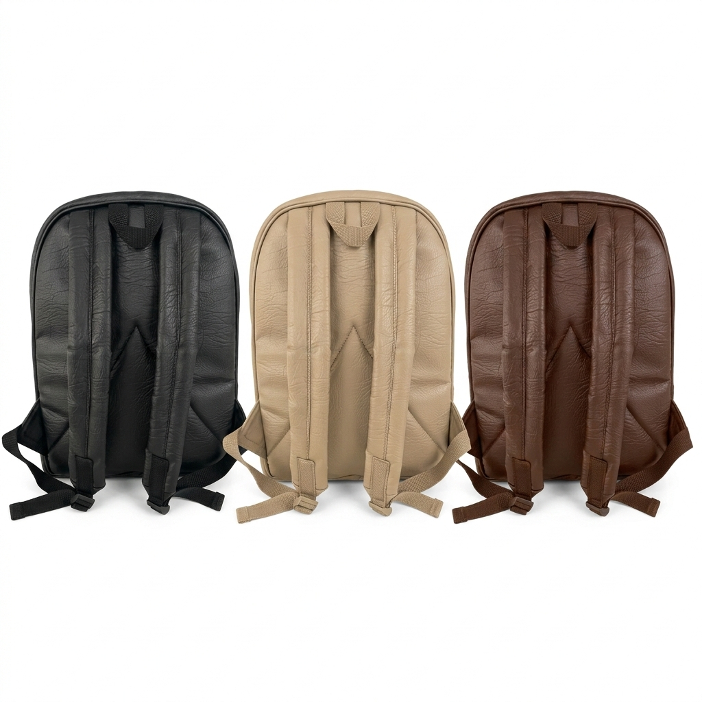 J.Aly Premium Textured Laptop Backpack – Durable Black Everyday Bag