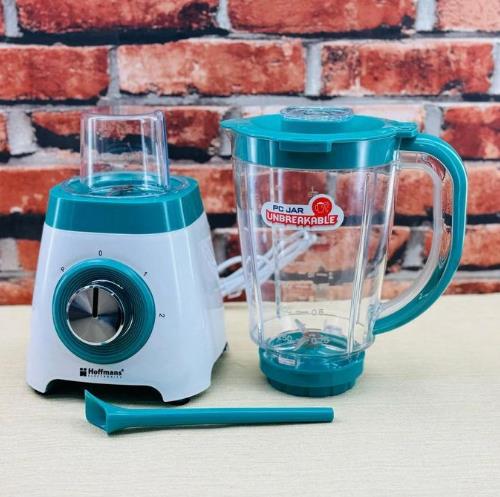 Hoffmans Blender & Dry Grinder HM-2072 - Multcolour  stainless steel Portable Juicer Jug Grinder