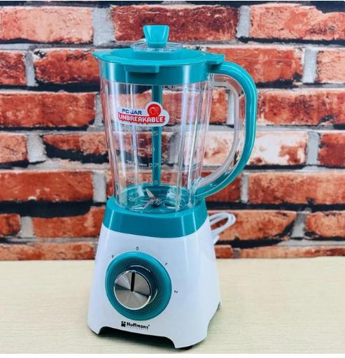 Hoffmans Blender & Dry Grinder HM-2072 - Multcolour  stainless steel Portable Juicer Jug Grinder