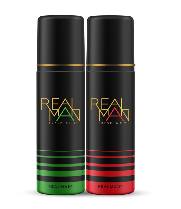 FOGG Real man Deodorant Spray Deodorant For Men, latest collection 150Ml - Fresh Spirit  and Mood awakening long lasting body sprays