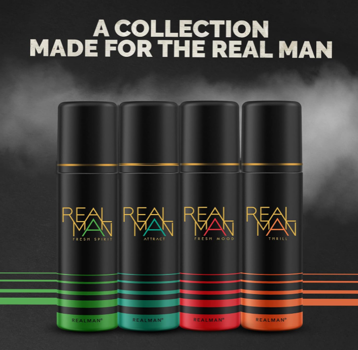 FOGG Real man Deodorant Spray Deodorant For Men, latest collection 150Ml - Fresh Spirit  and Mood awakening long lasting body sprays