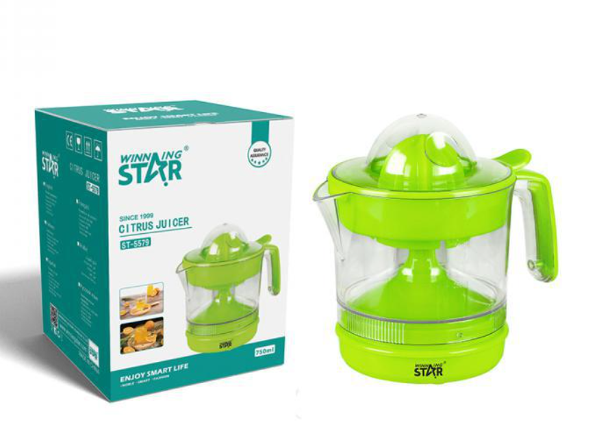 Winning start electric juicer blender ST-5579 Citrus Juicer AC220-240V 30W 0.75L Pure Copper Motor BS Plug