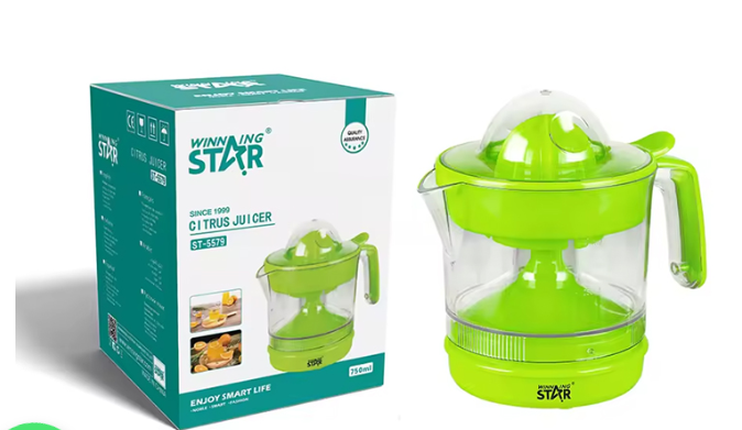 Winning start electric juicer blender ST-5579 Citrus Juicer AC220-240V 30W 0.75L Pure Copper Motor BS Plug