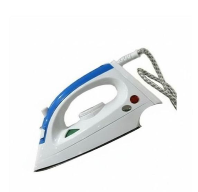 Pixel Dry Flat Iron -White & Blue smooth gliding on clothes