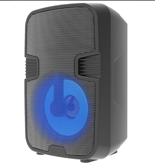 FQL F403 portable wireless speaker Portable Bluetooth Speaker, 8-Inch Colorful Lights Loudspeaker