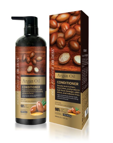 DR.DESS Argan Oil Hair Conditioner Deepl conditioner Moisturizer Perfect For Damaged, Dry, Curly, Frizzy Hair Thickening Formula For Fine Hair