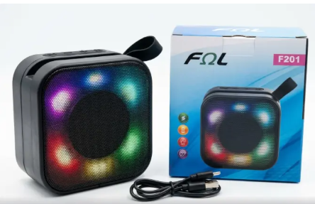 Fql Portable Bluetooth Speaker - Black F201