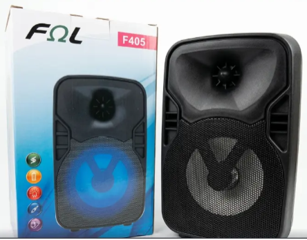 FQL F405 Wireless Bluetooth with LED Display, with Built -in Microphone and Speaker. Make calls, listen to music and alarm clock. Portable, wireless, multi-function.