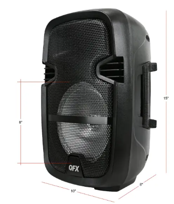 FQL F405 Wireless Bluetooth with LED Display, with Built -in Microphone and Speaker. Make calls, listen to music and alarm clock. Portable, wireless, multi-function.